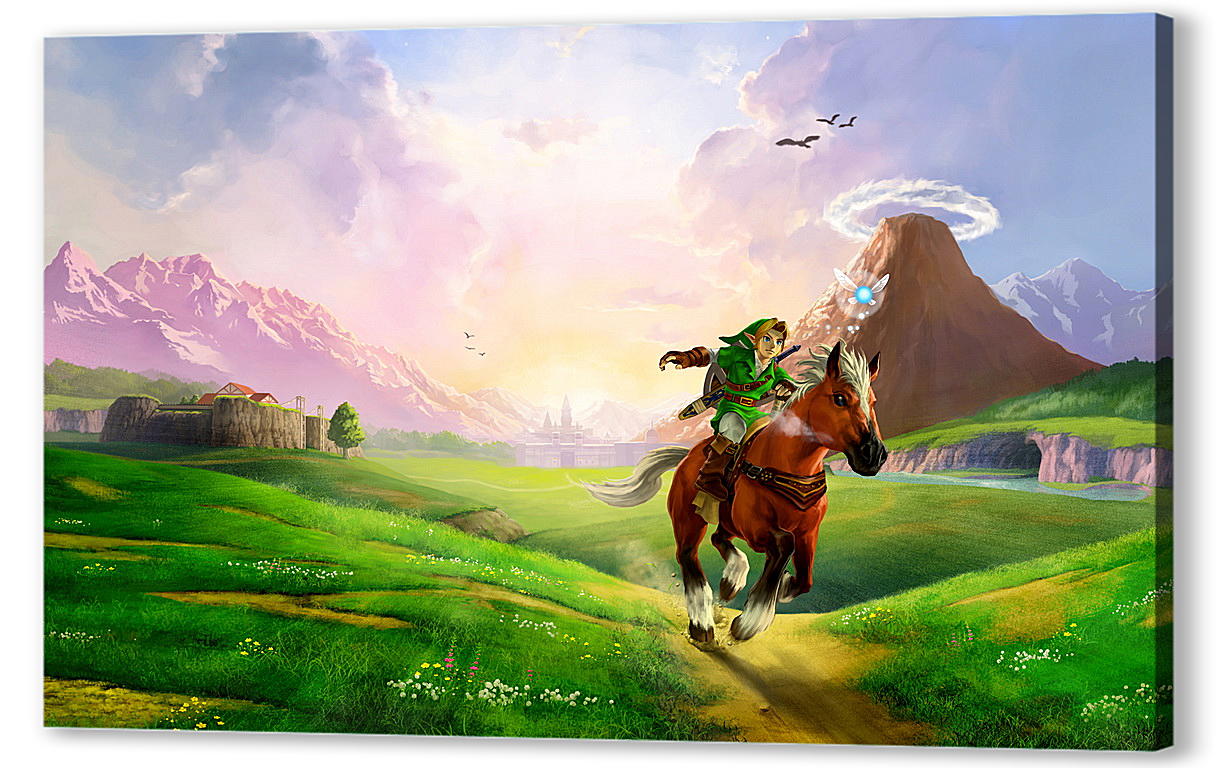 Постер (плакат) The Legend Of Zelda: Ocarina Of Time , арт.: 22134